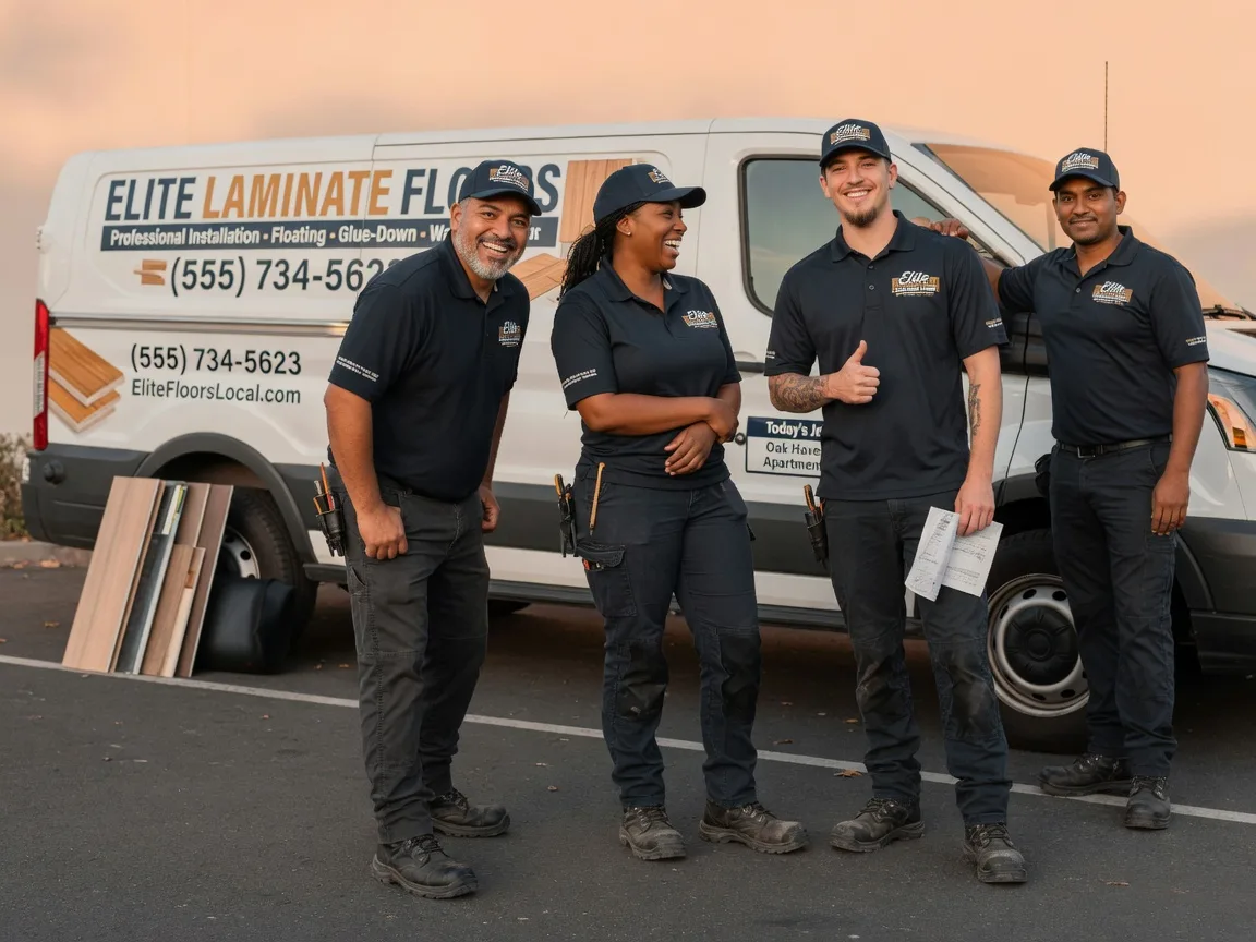 Laminate flooring installation company in Reydon, OK